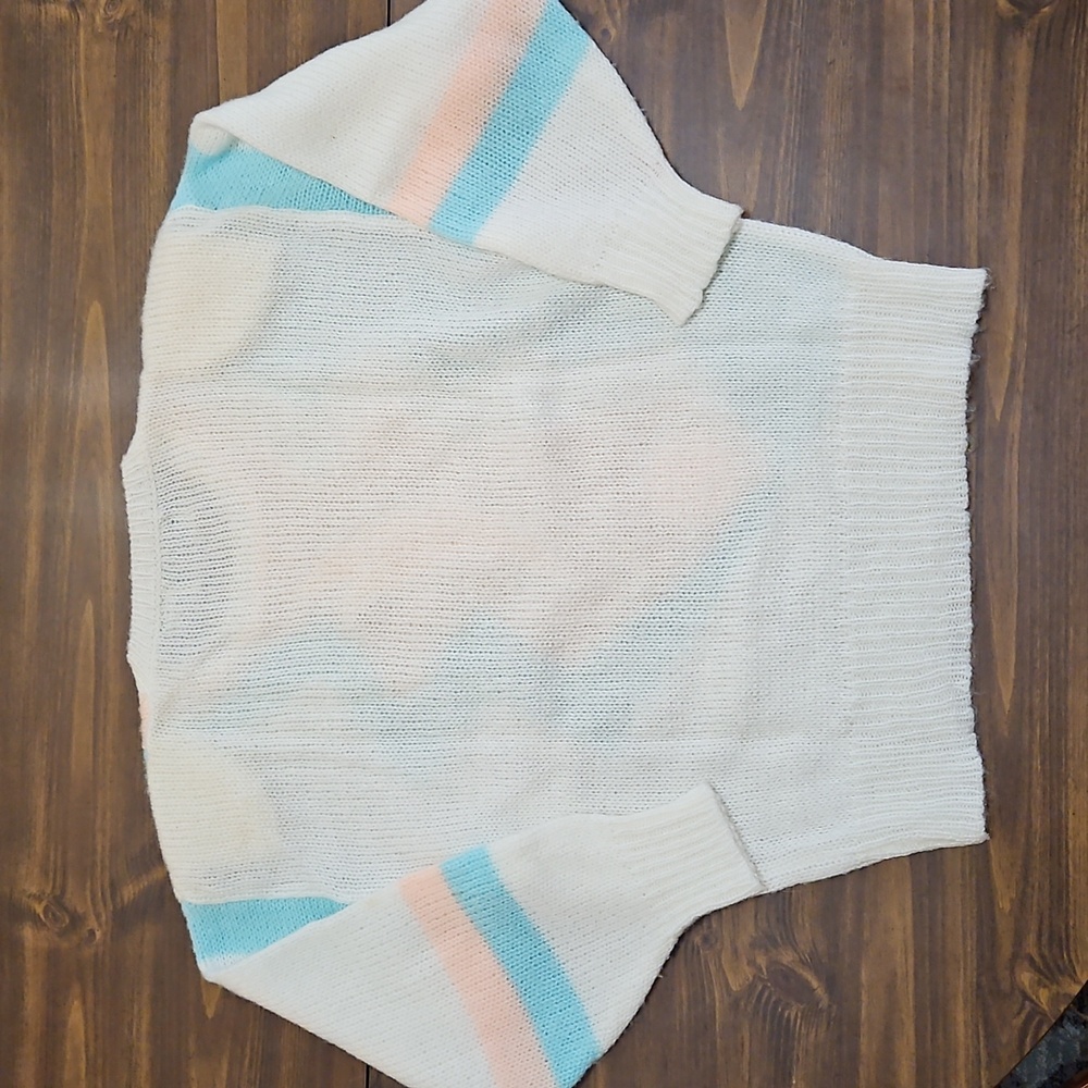 Vintage 80s Andene Pastel Sweater - Picture 2 of 12
